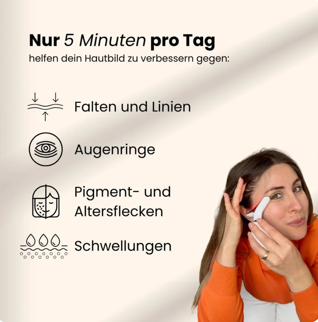 GlowLift EMS Pro – Premium Beautygerät mit Lichttherapie