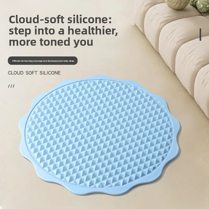 Indoor Acupressure Mat Silicone Anti Slip Jogging Foot Massage