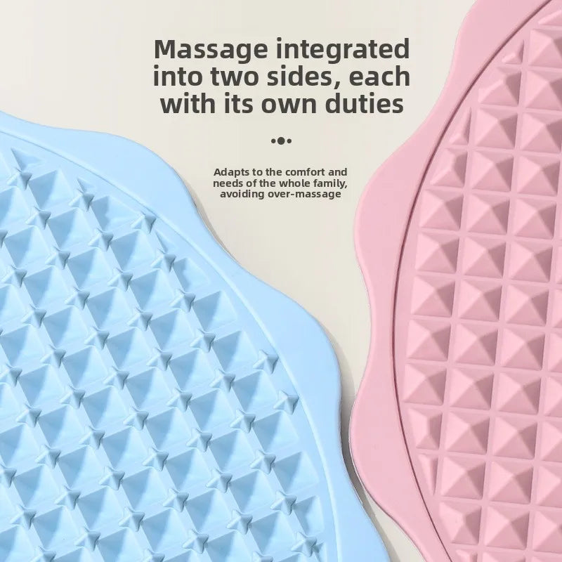 Indoor Acupressure Mat Silicone Anti Slip Jogging Foot Massage
