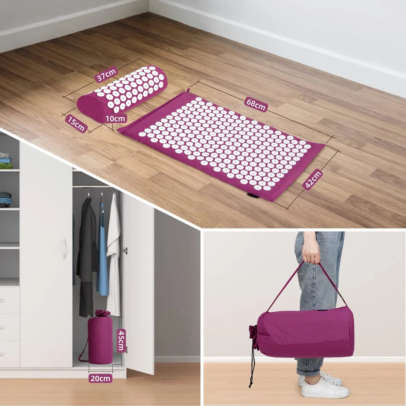 Sensi Massage Mat Pillow Set