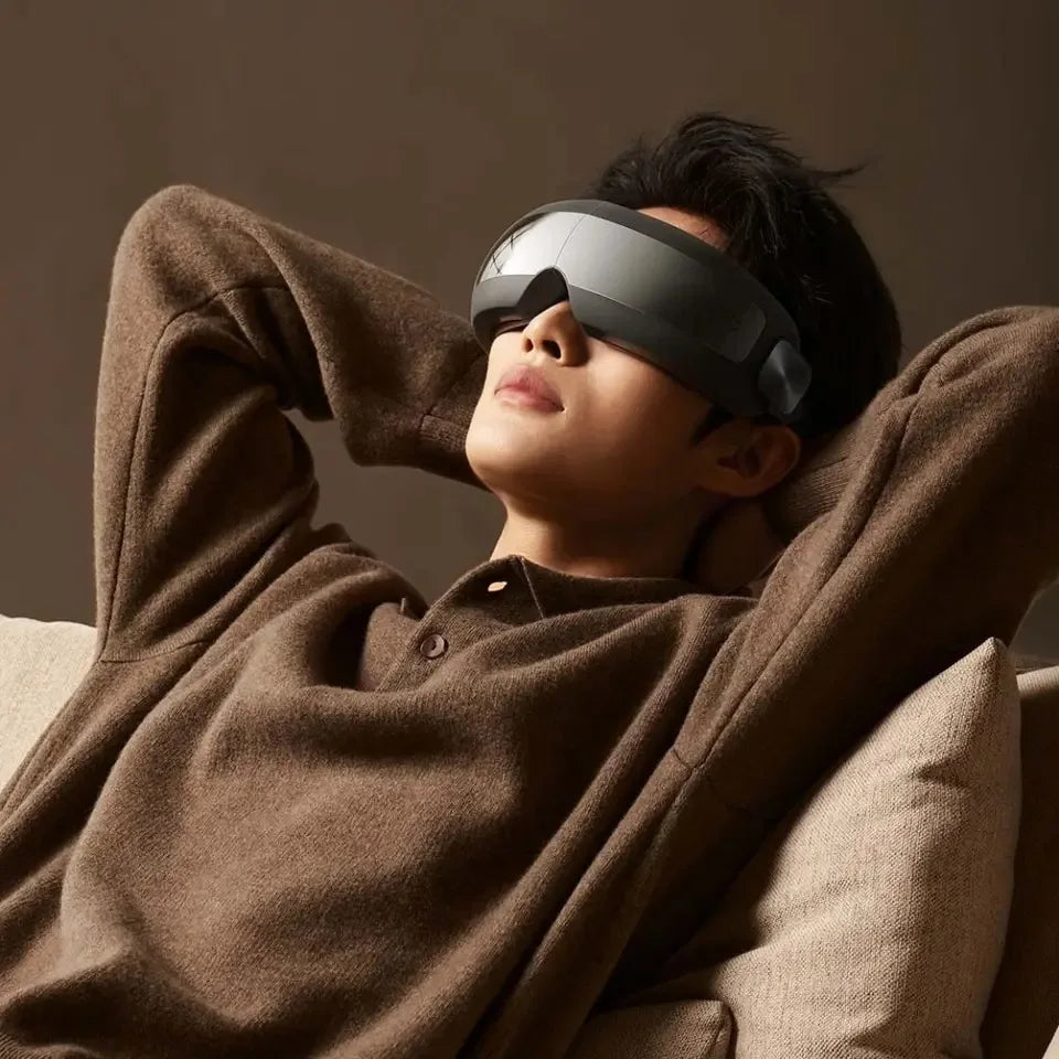 Smart Eye Massager – Faltbare Augenmassagebrille mit Mehrzonen-Massage & Mi Home App-Steuerung | 4,5 ★ Bewertung
