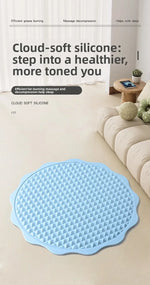 Indoor Acupressure Mat Silicone Anti Slip Jogging Foot Massage