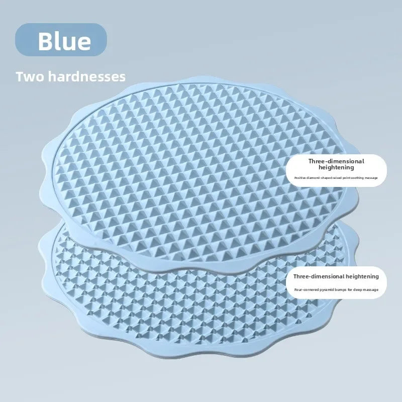 Indoor Acupressure Mat Silicone Anti Slip Jogging Foot Massage
