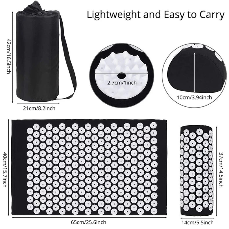 Sensi Massage Mat Pillow Set